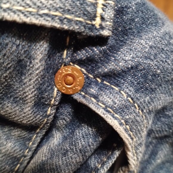 VTG Levi’s Jeans Women JUNIORS 13 STRAIGHT Leg USA 1984 525??? 28X31 WHITE TAB - Picture 11 of 13